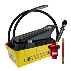 3.5 Quart Turbo II Air Hydraulic Pump Kit - With Hose Coupler