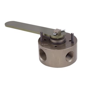 Liquid Transfer Pump 4-Way Metal Valve