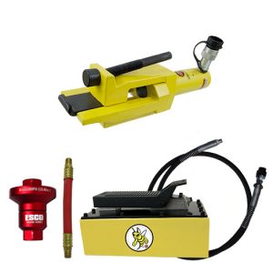 Giant Tire Bead Breaker Kit [Yellow Jackit 5 Qt. Metal Pump]